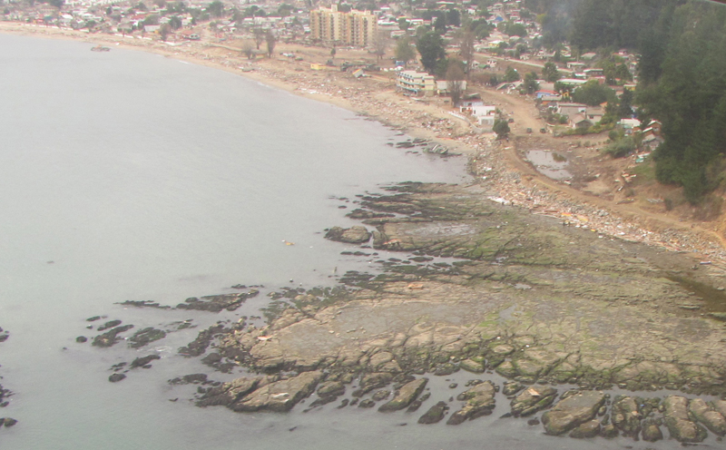 Illustration for article titled How the Chile earthquake created miles of new, "uplifted" coastline